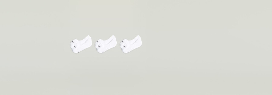 unsichtbare socken 3er-pack