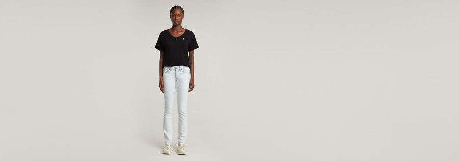 midge slim straight jeans