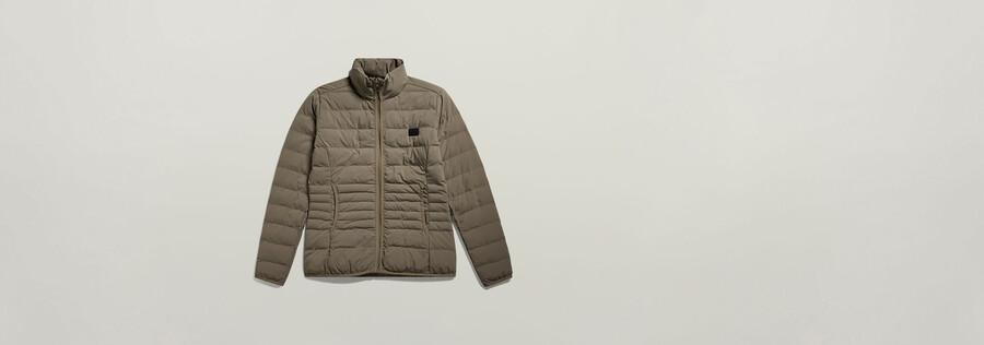 packbare leichte steppjacke