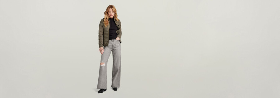 packbare leichte steppjacke