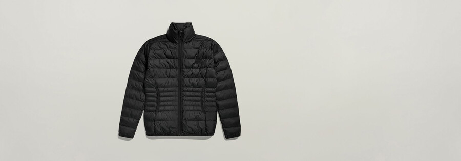 packbare leichte steppjacke