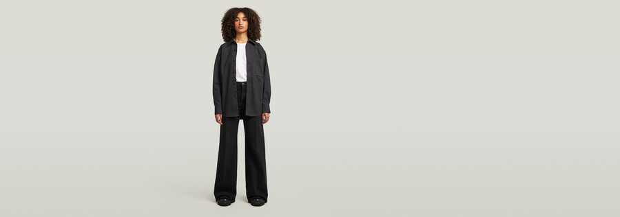 lässiges overshirt