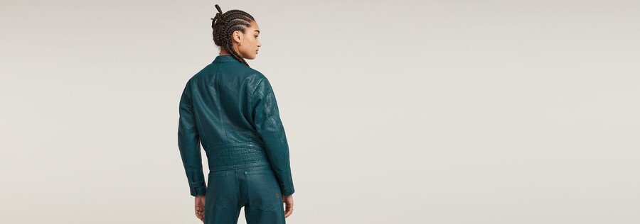 kurze motorradjacke