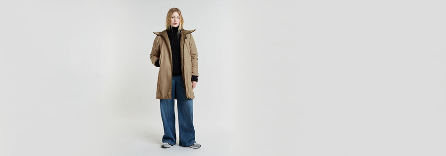 wendbarer parka