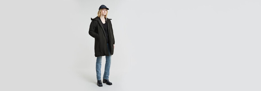 wendbarer parka