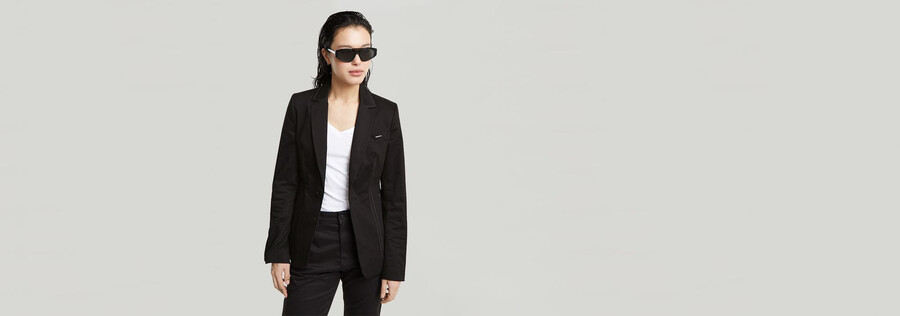 klassischer taillierter blazer