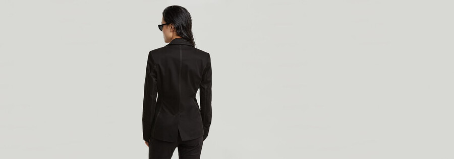 klassischer taillierter blazer