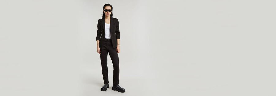 klassischer taillierter blazer