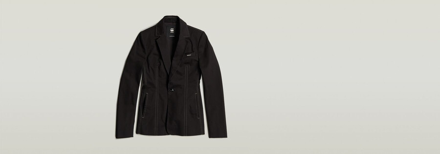 klassischer taillierter blazer