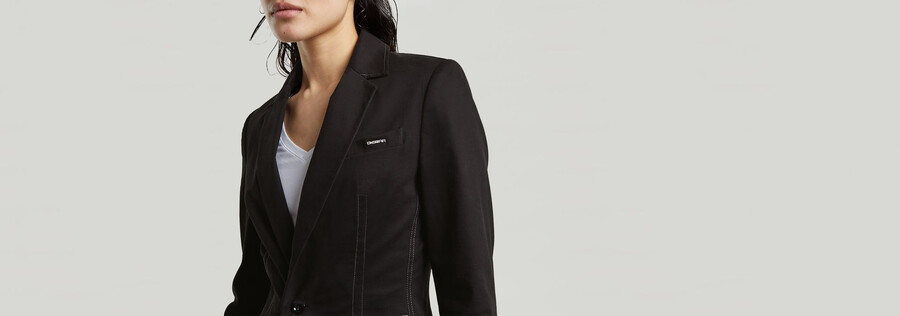 klassischer taillierter blazer