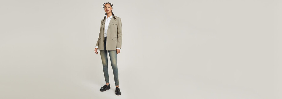 blazer mit tasche
