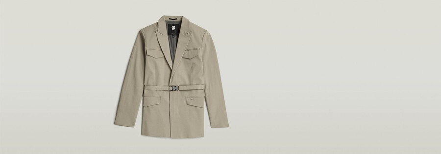 blazer mit tasche