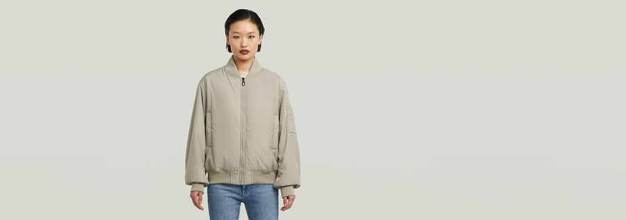 bomberjacke mit steppung