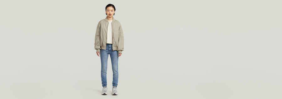 bomberjacke mit steppung