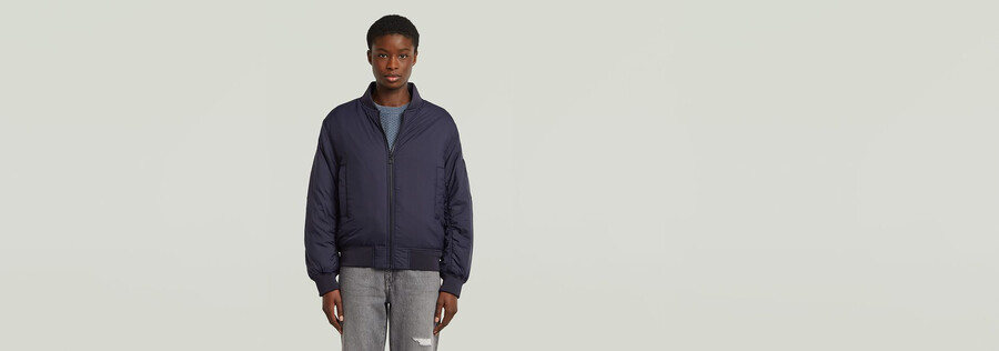 bomberjacke mit steppung