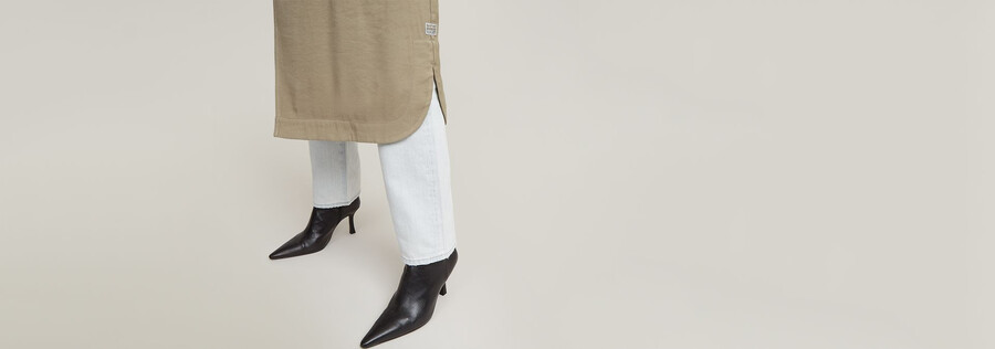 flüssiger trench coat