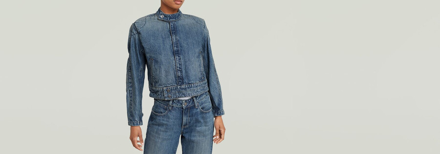 kurze motorradjacke