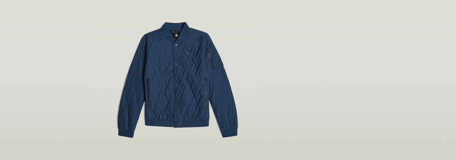 gesteppte bomberjacke