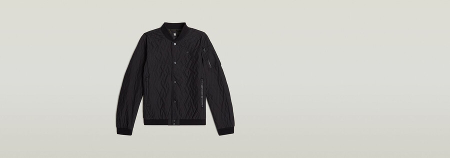 gesteppte bomberjacke