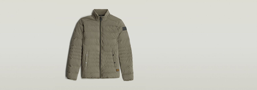foundation wattierte kurzjacke