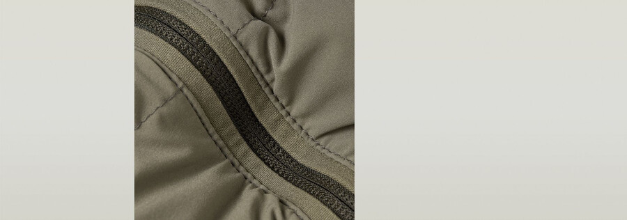 foundation wattierte kurzjacke