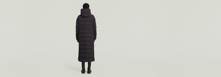 whistler lange steppjacke