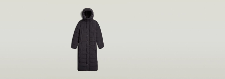 whistler lange steppjacke
