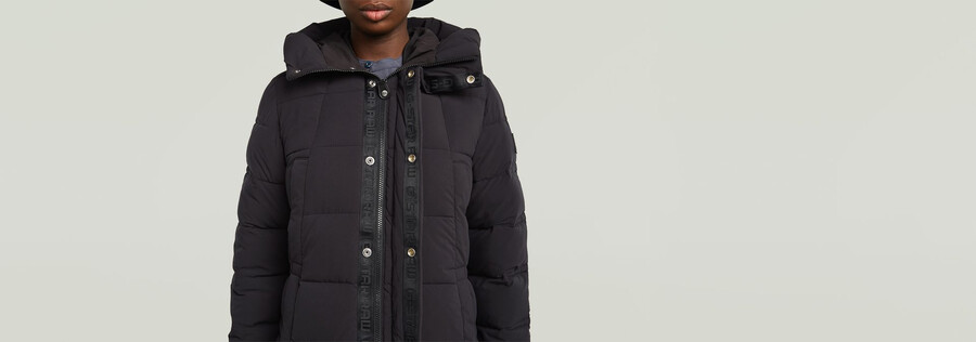 whistler lange steppjacke