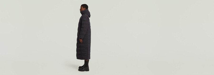 whistler lange steppjacke