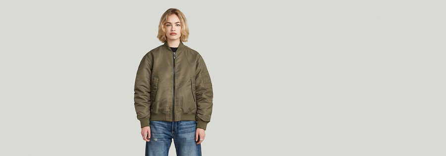 bomberjacke mit steppung