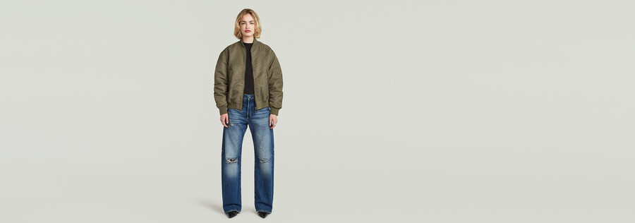 bomberjacke mit steppung