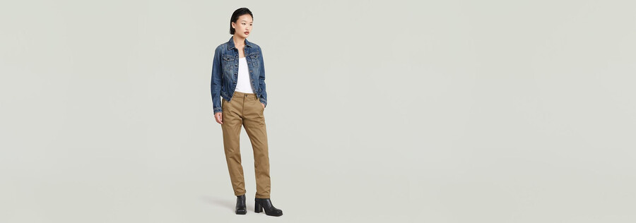 schmale jacke mit schrägem saum