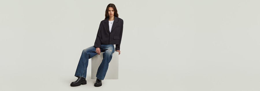 kurzer blazer
