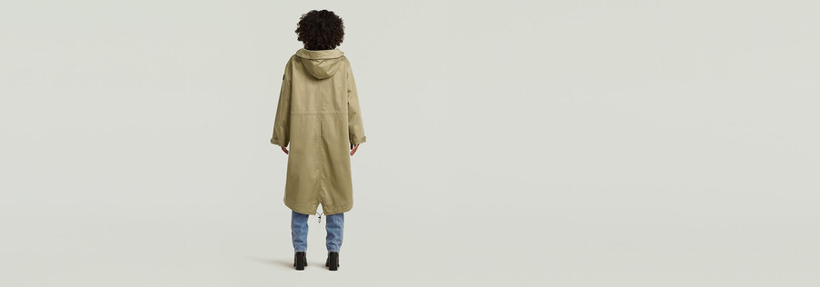 rovic loose parka