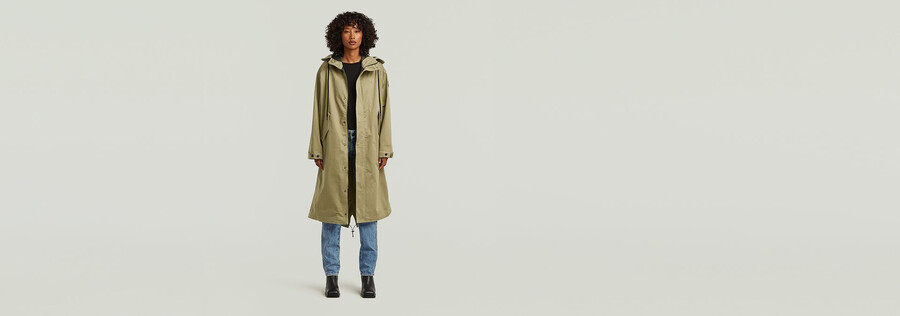 rovic loose parka
