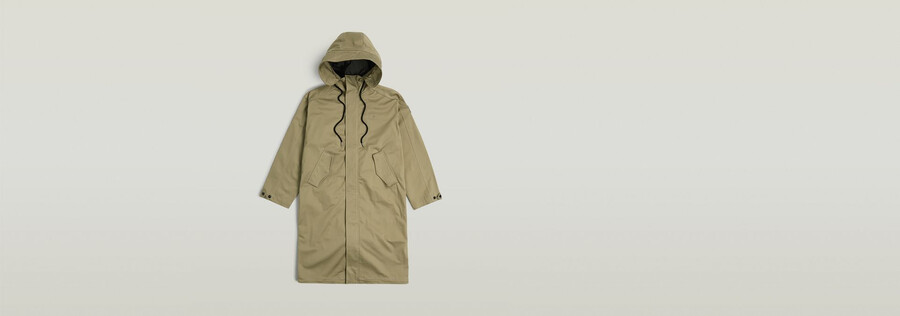 rovic loose parka