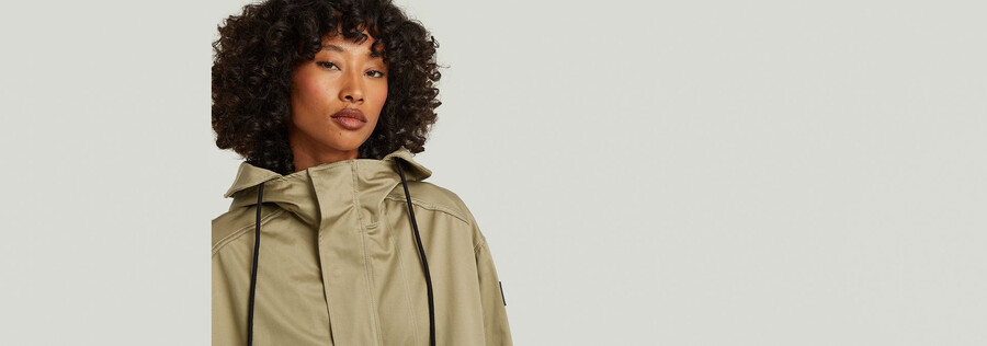 rovic loose parka
