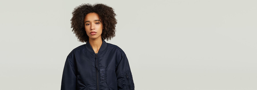 lange bomberjacke