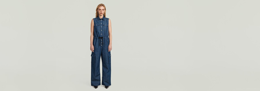 bequemer utility-jumpsuit