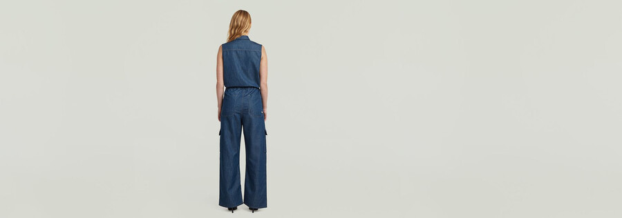 bequemer utility-jumpsuit