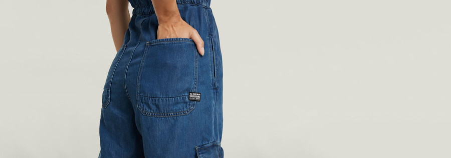bequemer utility-jumpsuit