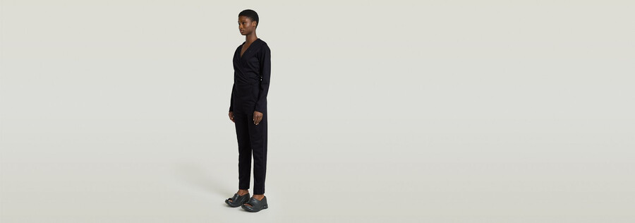 jumpsuit mit weitem bein