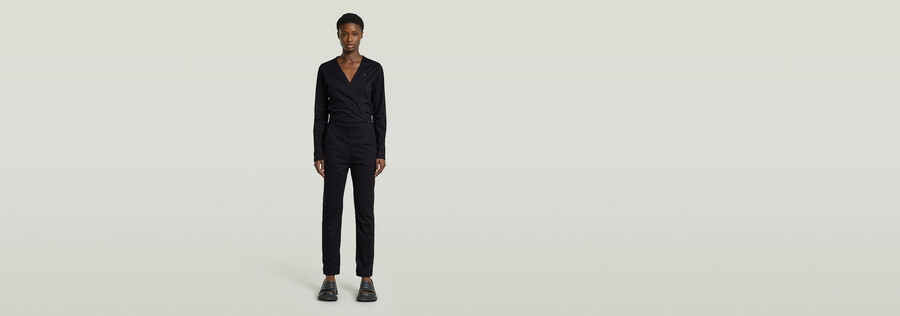 jumpsuit mit weitem bein
