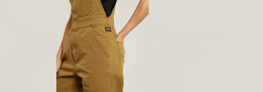 slim dungaree