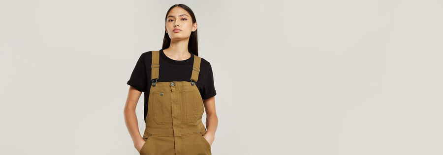 slim dungaree