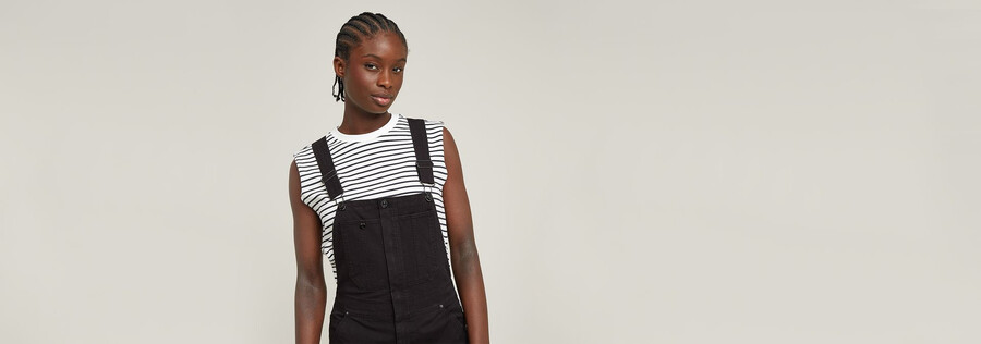 slim dungaree