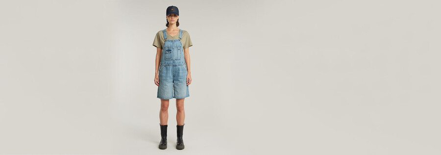 bowey loose short jumpsuit