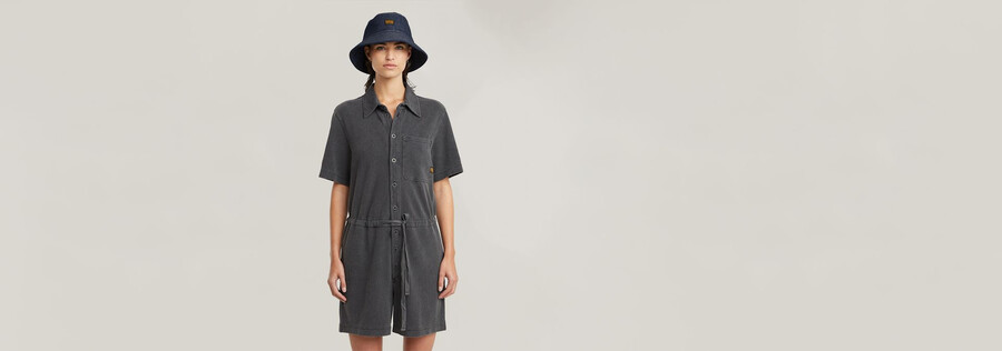 kurzer jumpsuit für jeden tag
