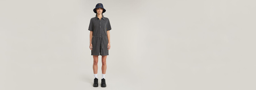 kurzer jumpsuit für jeden tag