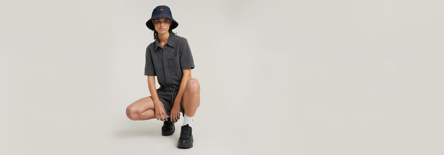 kurzer jumpsuit für jeden tag